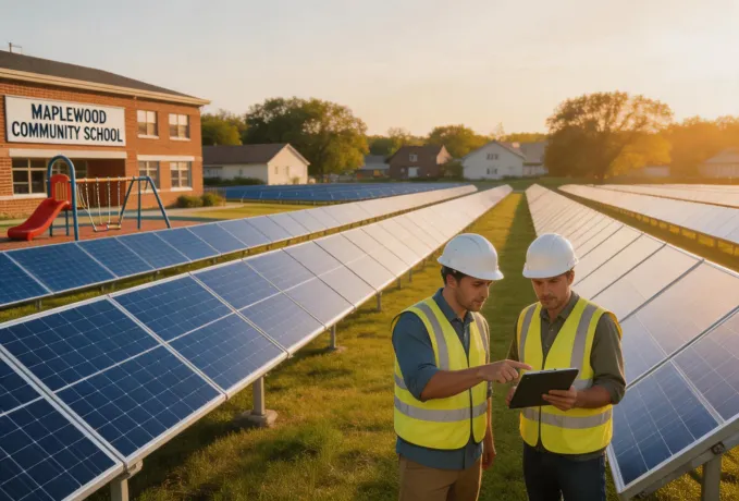 Community solar project